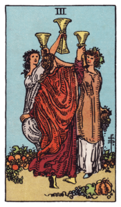 カップの3（Three of Cups）
