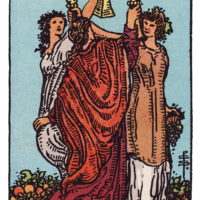 カップの3（Three of Cups）