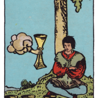カップの4（Four of Cups）