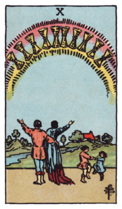 カップの10（Ten of Cups）