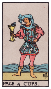 カップのペイジ（Page of Cups）