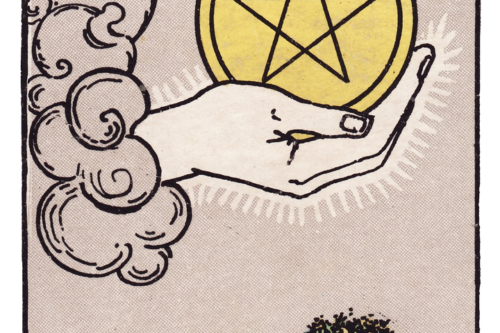 ペンタクルのエース（Ace of Pentacles）
