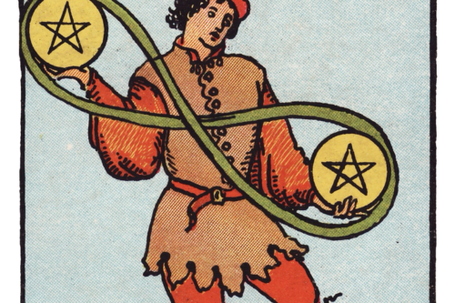 ペンタクルの2（Two of Pentacles）