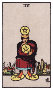 ペンタクルの4（Four of Pentacles）