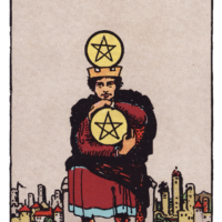 ペンタクルの4（Four of Pentacles）