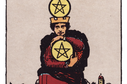 ペンタクルの4(Four of Pentacles)