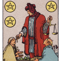 ペンタクルの6（Six of Pentacles）