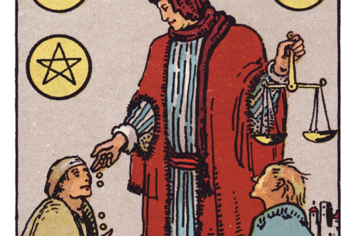 ペンタクルの6（Six of Pentacles）