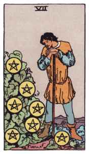 ペンタクルの7（Seven of Pentacles）