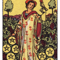 ペンタクルの9（Nine of Pentacles）