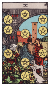 ペンタクルの10（Ten of Pentacles）