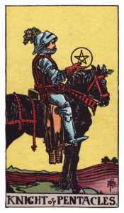 ペンタクルのナイト（Knight of Pentacles）