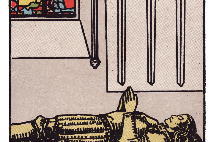 ソードの4（Four of Swords）
