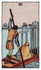 ソードの6（Six of Swords）