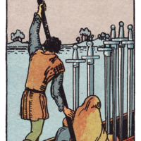 ソードの6（Six of Swords）