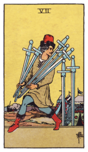 ソードの7（Seven of Swords）
