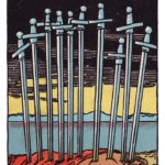 ソードの10（Ten of Swords）