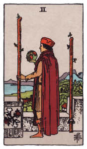 ワンドの2（Two of Wands）