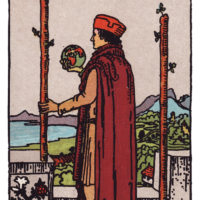 ワンドの2（Two of Wands）
