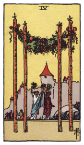 ワンドの4（Four of Wands）