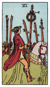 ワンドの6（Six of Wands）