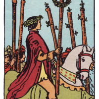 ワンドの6（Six of Wands）