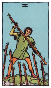 ワンドの7（Seven of Wands）