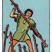 ワンドの7（Seven of Wands）