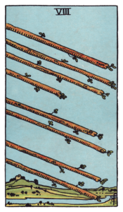 ワンドの8（Eight of Wands）