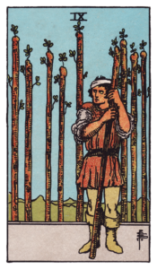 ワンドの9（Nine of Wands）