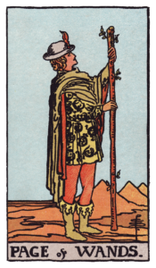 ワンドのペイジ（Page of Wands）
