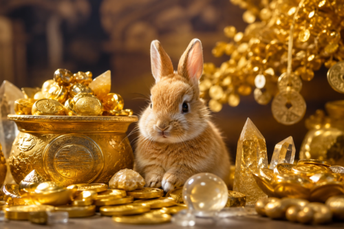 うさぎ占いで見る！今月のお金持ちになる方法