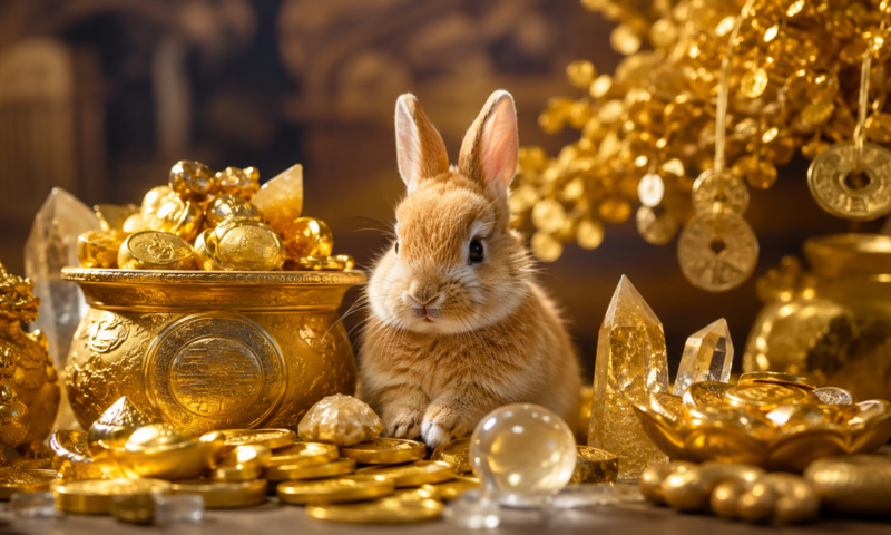 うさぎ占いで見る！今月のお金持ちになる方法