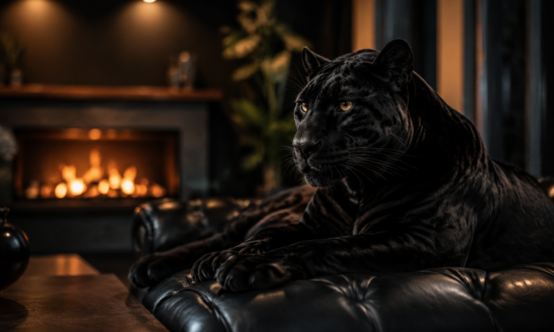 気取らない黒ヒョウ(ブラック)の性格や相性について