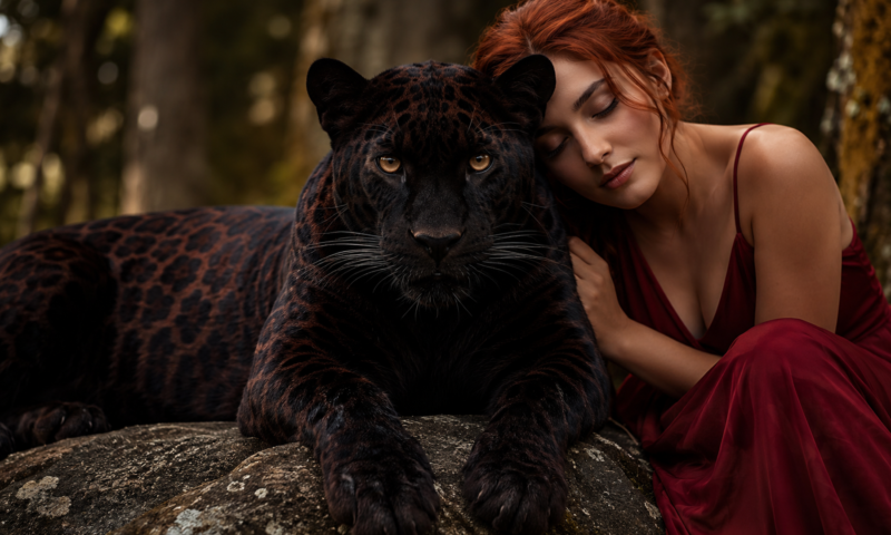 感情豊かな黒ヒョウ(レッド)の性格や相性について