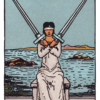 ソードの2（Two of Swords）の意味｜正位置・逆位置【タロット小アルカナ】