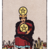 ペンタクルの4（Four of Pentacles）の意味｜正位置・逆位置【タロット小アルカナ】